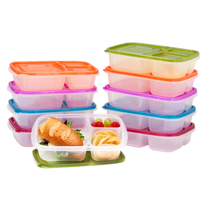 Bentgo Easyboxes 3-Compartment Food Containers 20-Piece Set Z5